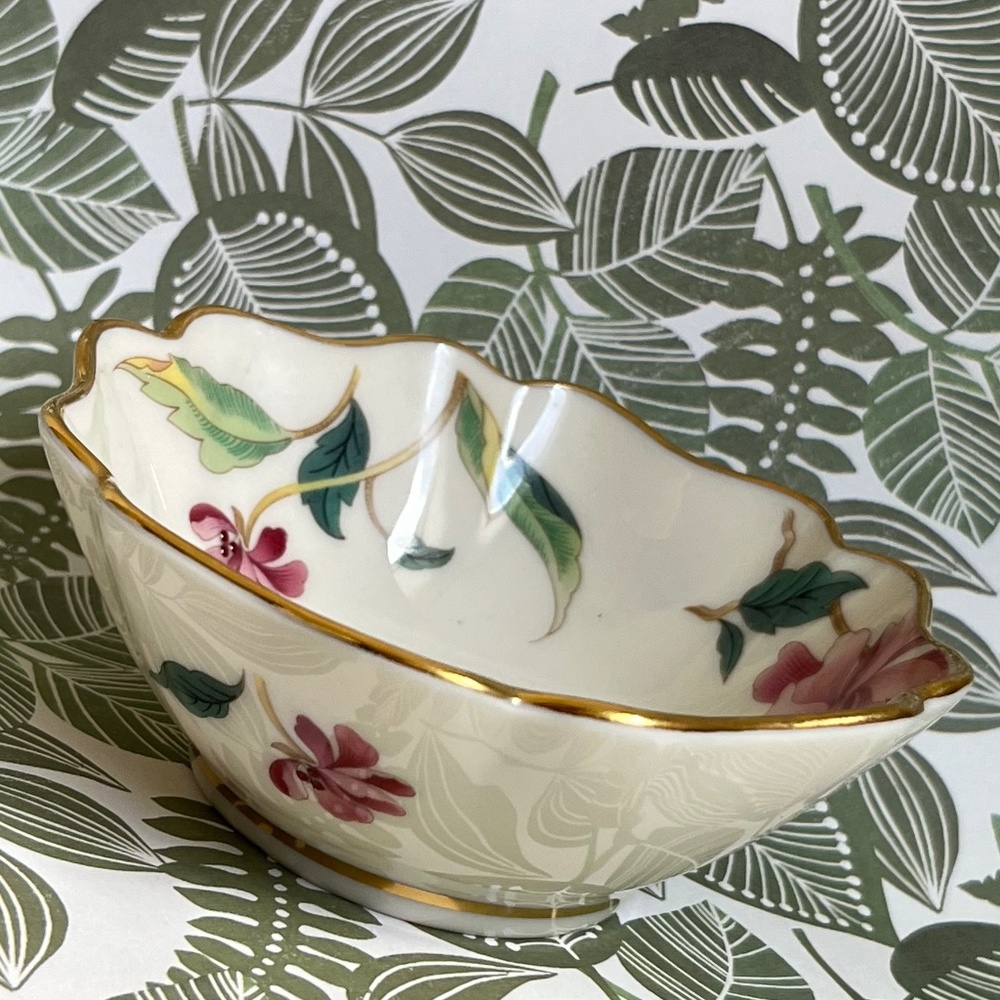 VINTAGE LENOX Barrington Collection Floral Jewelry Dish - Picture 3 of 8